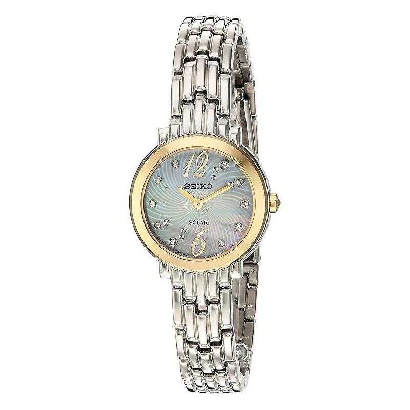 SEIKO 30 meters waterproof Quartz Steel Strap 24mm women s watch mother-of-pearl dial SUP354 бежевий
SEIKO 30 meters waterproof Quartz Steel Strap 24mm women s watch mother-of-pearl dial SUP354 бежевий