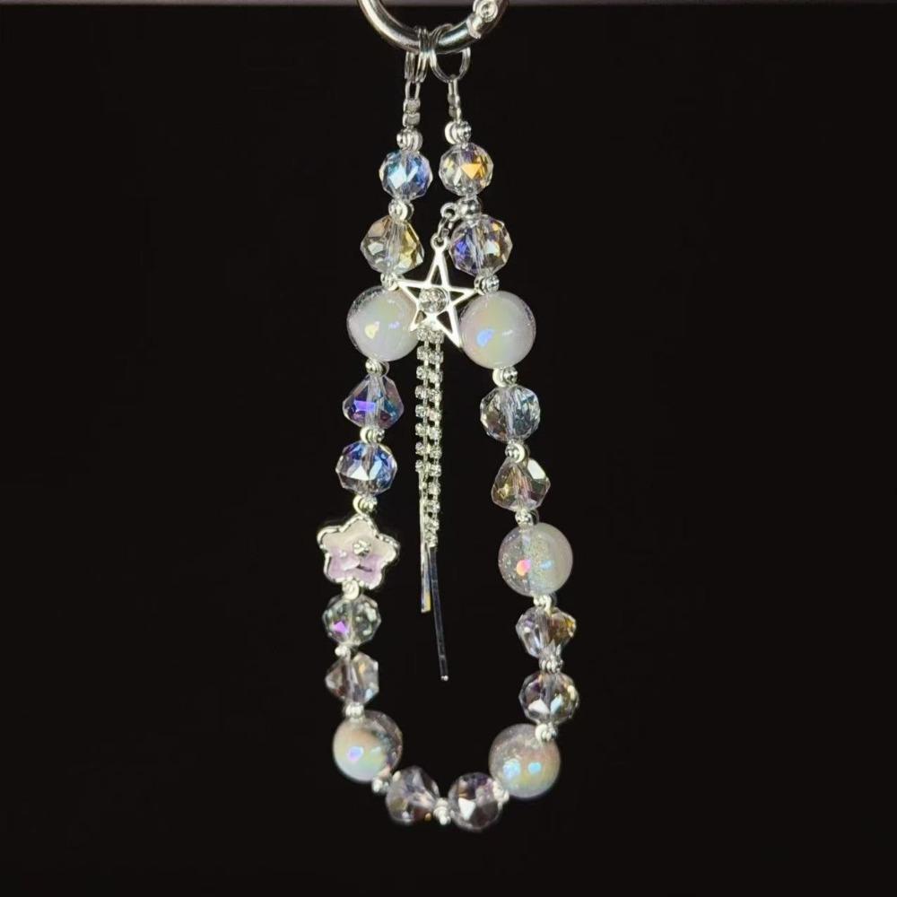 Мобільний телефонний шнурок з ручним бісероплетінням, кришталевий підвіс для сумки, мила ручна петля для телефону білий
Мобільний телефонний шнурок з ручним бісероплетінням, кришталевий підвіс для сумки, мила ручна петля для телефону білий