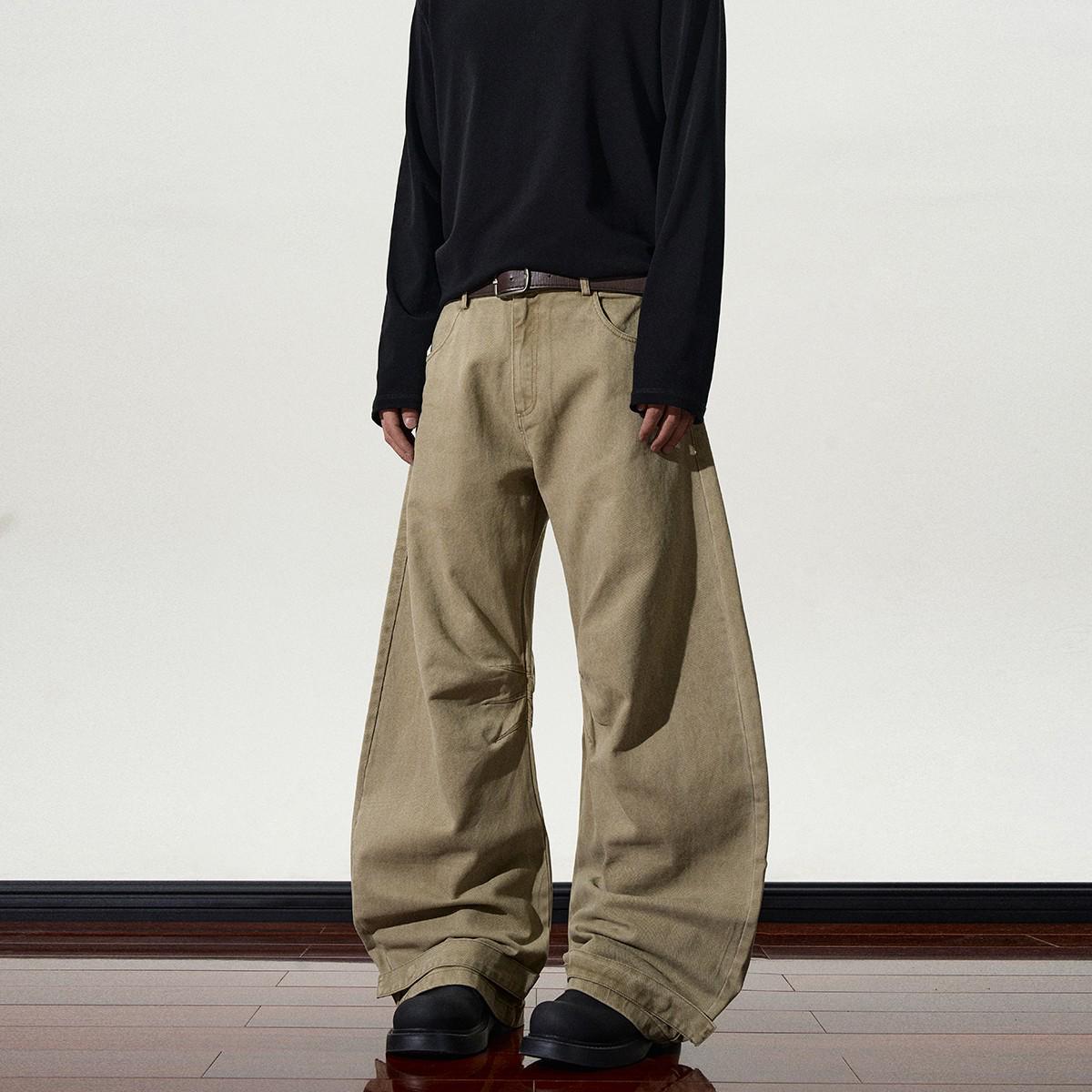 Unisex American Retro Pleated Work Pants: Straight and Micro Flare Styles for a Clean, Cool Fit M
Unisex American Retro Pleated Work Pants: Straight and Micro Flare Styles for a Clean, Cool Fit M