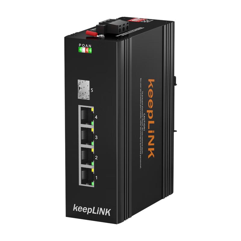 keepLINK KP-9000 Industrial Gigabit Fiber Switch Din Rail Mount, No Power
keepLINK KP-9000 Industrial Gigabit Fiber Switch Din Rail Mount, No Power