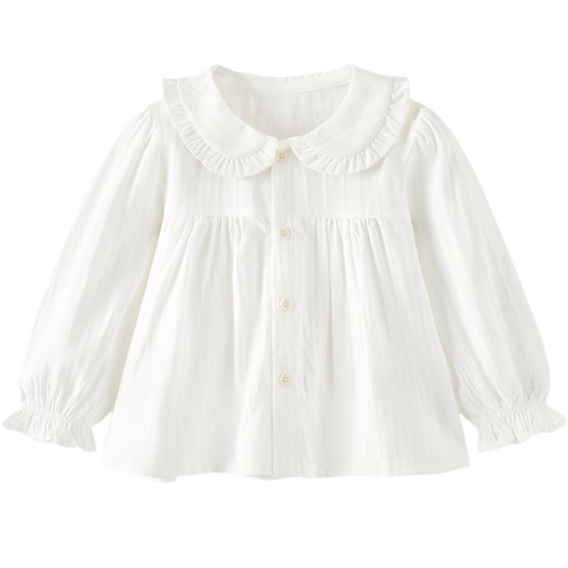 TONGTAI Girls Pure Cotton Long Sleeve Peter Pan Collar Shirt 120cm
TONGTAI Girls Pure Cotton Long Sleeve Peter Pan Collar Shirt 120cm