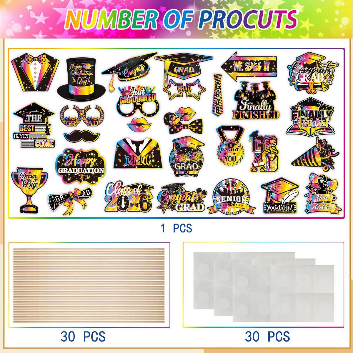 2026 Graduation Party Decor: Funny Photo Props & Handheld Photo Frame for Graduation Ceremony
2026 Graduation Party Decor: Funny Photo Props & Handheld Photo Frame for Graduation Ceremony