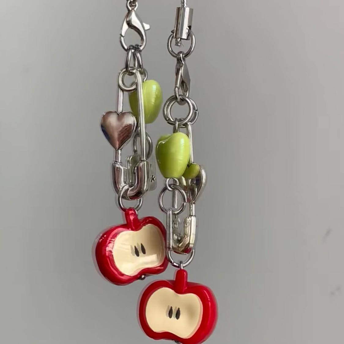 G Luck Apple Cute Beaded Lanyard Phone & Camera Chain - Handmade Girl Heart Pendant
G Luck Apple Cute Beaded Lanyard Phone & Camera Chain - Handmade Girl Heart Pendant