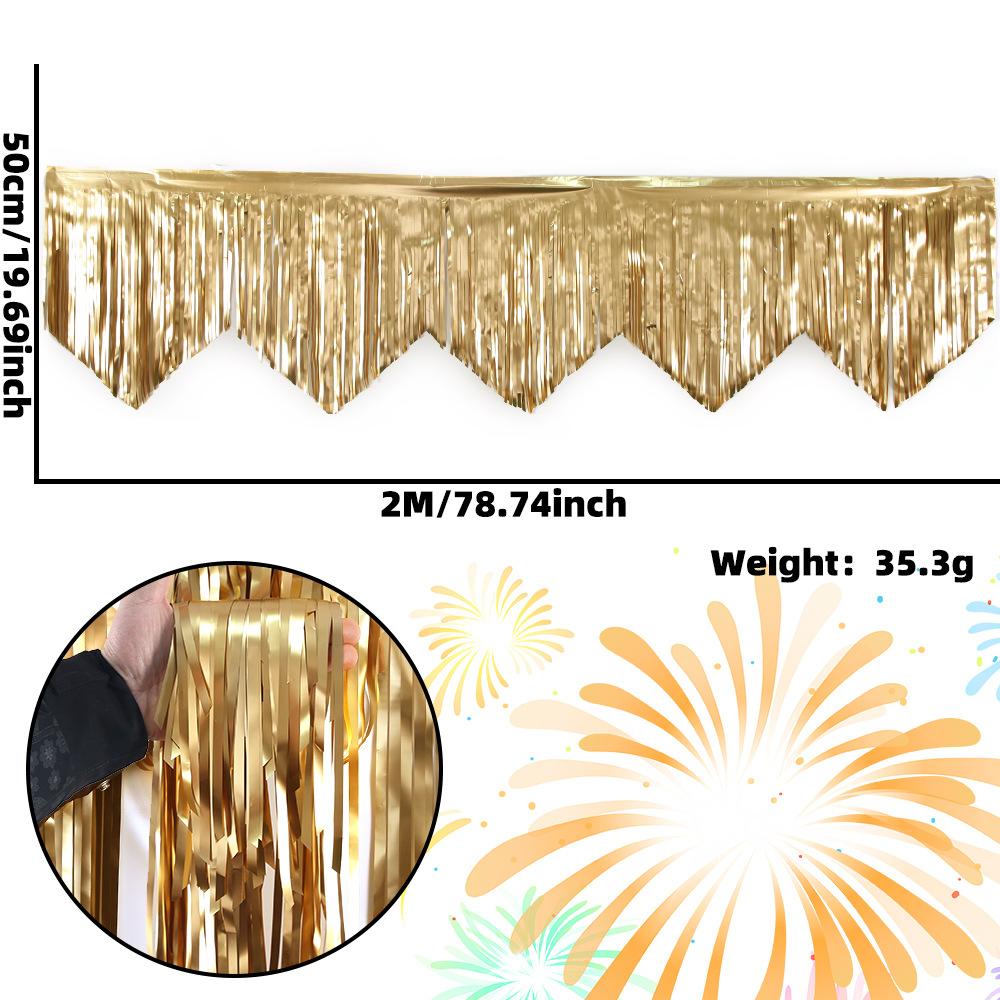 Wedding Wall Hanging Exquisite Glitter Tassel Background Wave Rain Silk Curtain Elegant Party Backdrop Decoration For Photo золотой
Wedding Wall Hanging Exquisite Glitter Tassel Background Wave Rain Silk Curtain Elegant Party Backdrop Decoration For Photo золотой