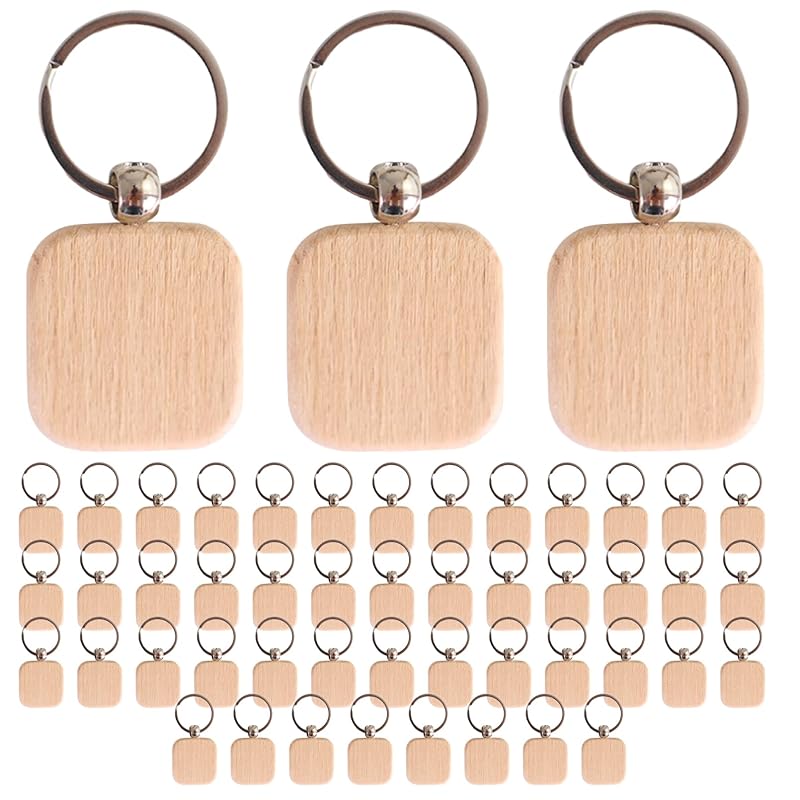 SATOMO wooden key ring number tag Plain color locker key craft DIY double ring 50 piece set (square)
SATOMO wooden key ring number tag Plain color locker key craft DIY double ring 50 piece set (square)