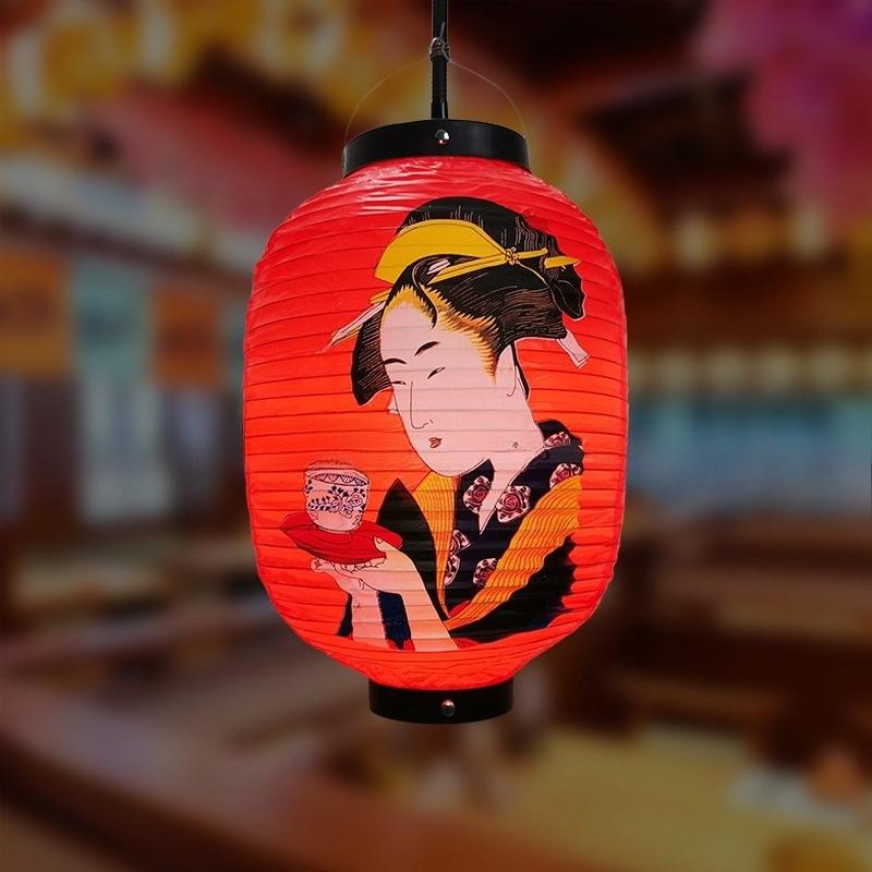 Beige/Red Waterproof Japan Restaurant Bar Advertising Lantern Festival Hanging Decor Izakaya Sushi Ramen Japanese Sushi Lantern 22x33cm 1PC
Beige/Red Waterproof Japan Restaurant Bar Advertising Lantern Festival Hanging Decor Izakaya Sushi Ramen Japanese Sushi Lantern 22x33cm 1PC