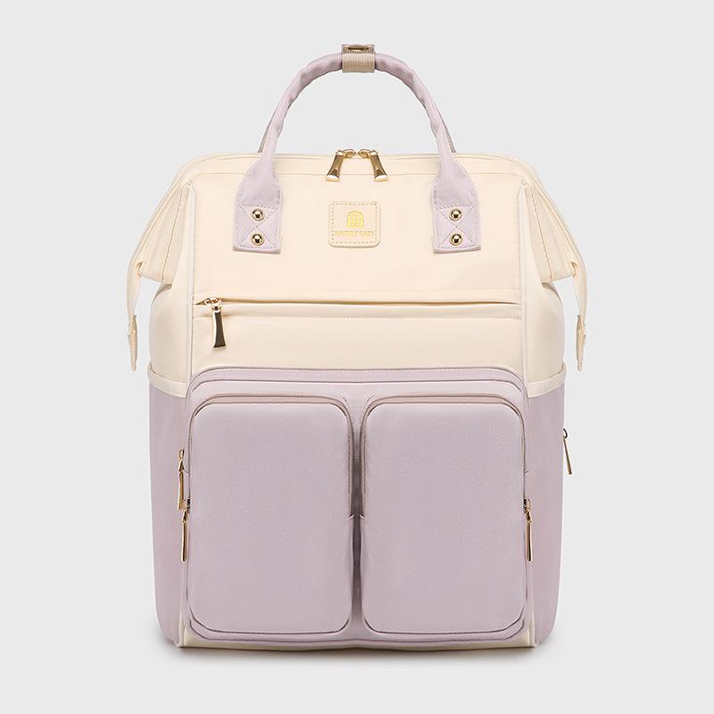 Mommy Bag New Large Size Fashionable Mother and Baby Bag, Dry Wet Separation Mommy Bag, Large Opening Mommy Bag світло-фіолетового кольору
Mommy Bag New Large Size Fashionable Mother and Baby Bag, Dry Wet Separation Mommy Bag, Large Opening Mommy Bag світло-фіолетового кольору