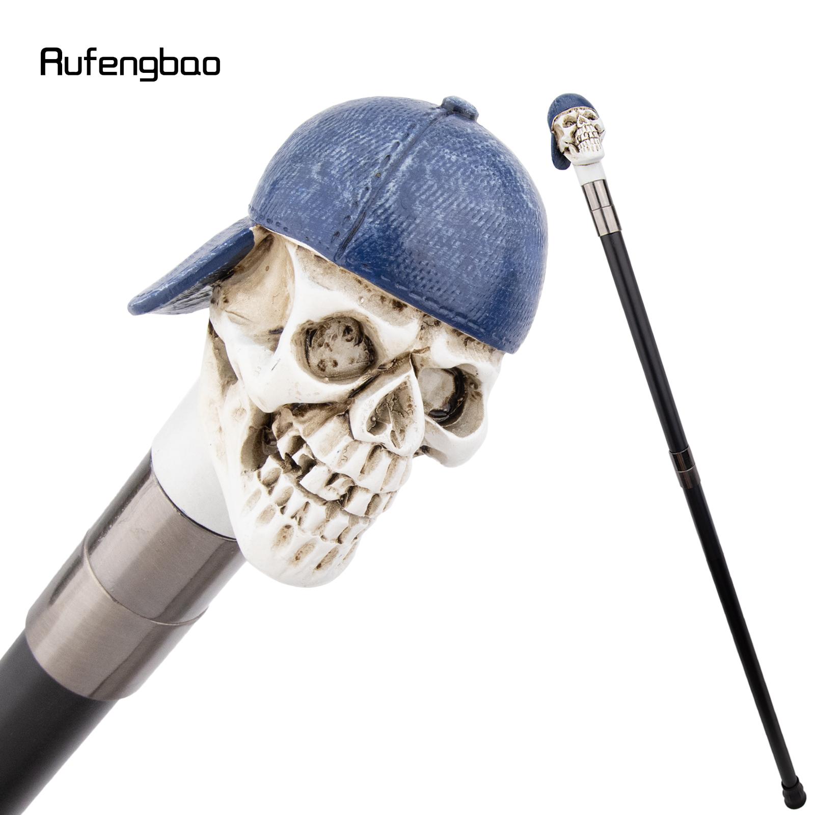 Синяя шляпа смола белая голова черепа трость для ходьбы модная декоративная стальная трость джентльмен элегантная трость для косплея набалдашник посох 94 см
Синяя шляпа смола белая голова черепа трость для ходьбы модная декоративная стальная трость джентльмен элегантная трость для косплея набалдашник посох 94 см