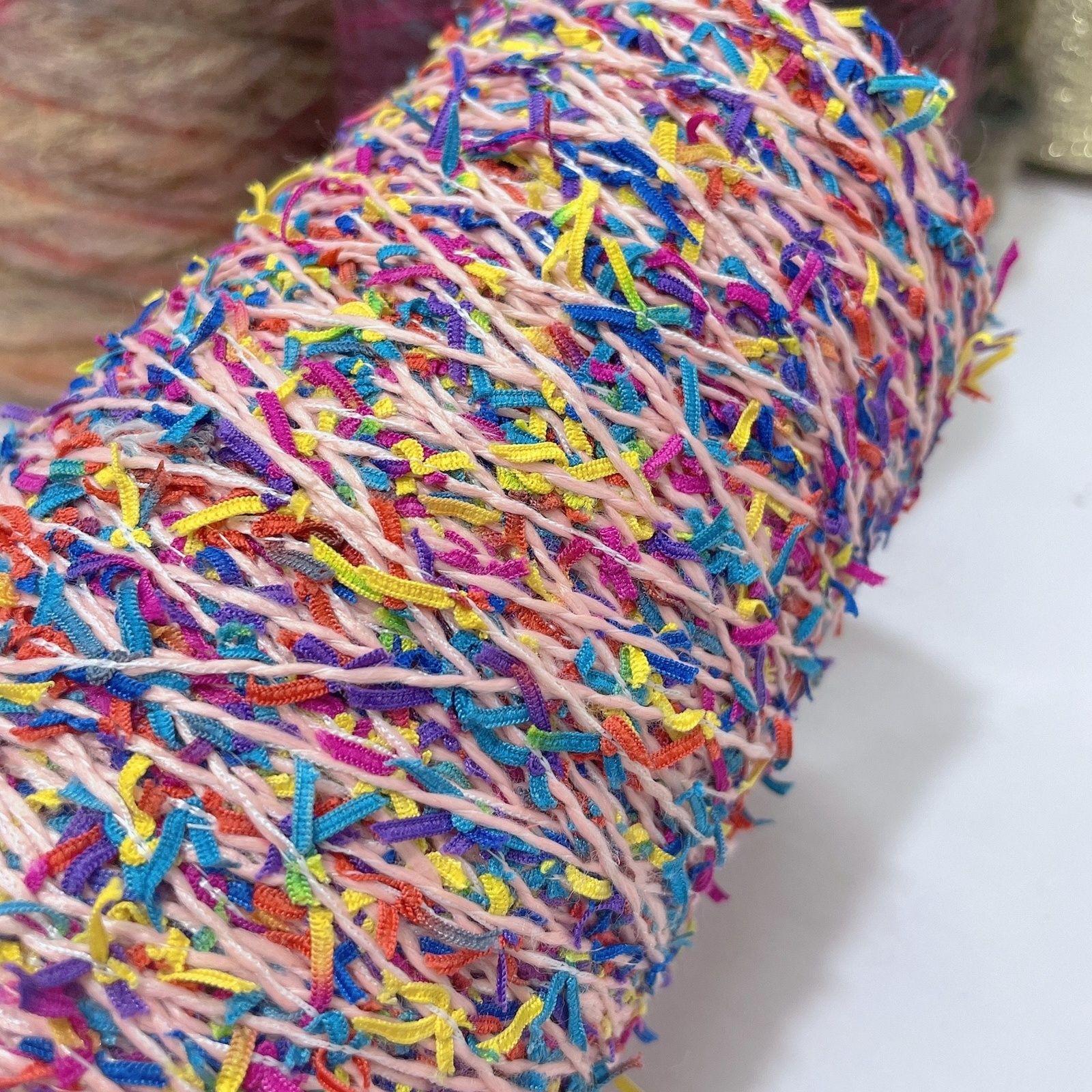 Featured Rainbow Braided Yarn Woolen, Handwoven Clothes, Scarves and Bags, DIY Handmixed Thread Wiring Featured Thread
Featured Rainbow Braided Yarn Woolen, Handwoven Clothes, Scarves and Bags, DIY Handmixed Thread Wiring Featured Thread