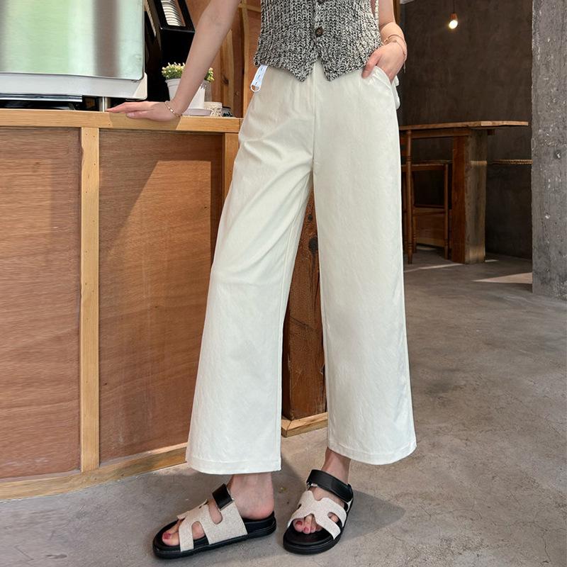 Spring 2026 Maternity Wide-Leg Pants, No Support Band, Non-Constricting, Suitable for Postpartum, Summer/Spring Wear, Straight-Leg. 2XL білий
Spring 2026 Maternity Wide-Leg Pants, No Support Band, Non-Constricting, Suitable for Postpartum, Summer/Spring Wear, Straight-Leg. 2XL білий