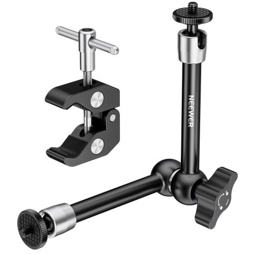 NEEWER 9.8 /25 см Magic Arm и Super Clamp Регулируемый шарнирный зажим Magic Arm Crab Scissor Clamp с резьбой 1/4 и 3/8 , подходящий для вспышки/светодиодного освещения
NEEWER 9.8 /25 см Magic Arm и Super Clamp Регулируемый шарнирный зажим Magic Arm Crab Scissor Clamp с резьбой 1/4 и 3/8 , подходящий для вспышки/светодиодного освещения
