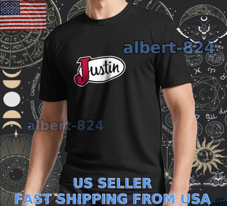 NEW SHIRT JUSTIN BOOTS LOGO T shirt FUNNY AMERICAN SIZE S TO 5XL S
NEW SHIRT JUSTIN BOOTS LOGO T shirt FUNNY AMERICAN SIZE S TO 5XL S