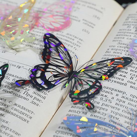 Yousheng 20 Pcs Hollow Carving Butterfly Stickers Decorations 3D Dazzling Mirror Metallic Butterflies Decals for Scrapbooks Junk Journal Supplies C
Yousheng 20 Pcs Hollow Carving Butterfly Stickers Decorations 3D Dazzling Mirror Metallic Butterflies Decals for Scrapbooks Junk Journal Supplies C