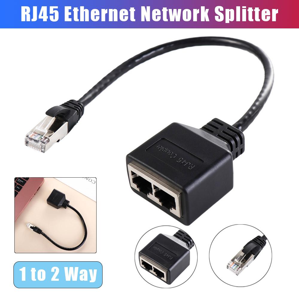 Разъем Gigabit Ethernet Splitter Lan Network Extension RJ45 1 мужской на 2 женских RJ45 Ethernet
Разъем Gigabit Ethernet Splitter Lan Network Extension RJ45 1 мужской на 2 женских RJ45 Ethernet