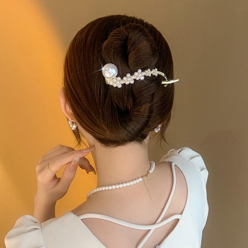 Корейские металлические заколки для волос с жемчугом и бабочкой, модные милые заколки для хвоста, заколки для волос, головные уборы, женские аксессуары для волос
Корейские металлические заколки для волос с жемчугом и бабочкой, модные милые заколки для хвоста, заколки для волос, головные уборы, женские аксессуары для волос