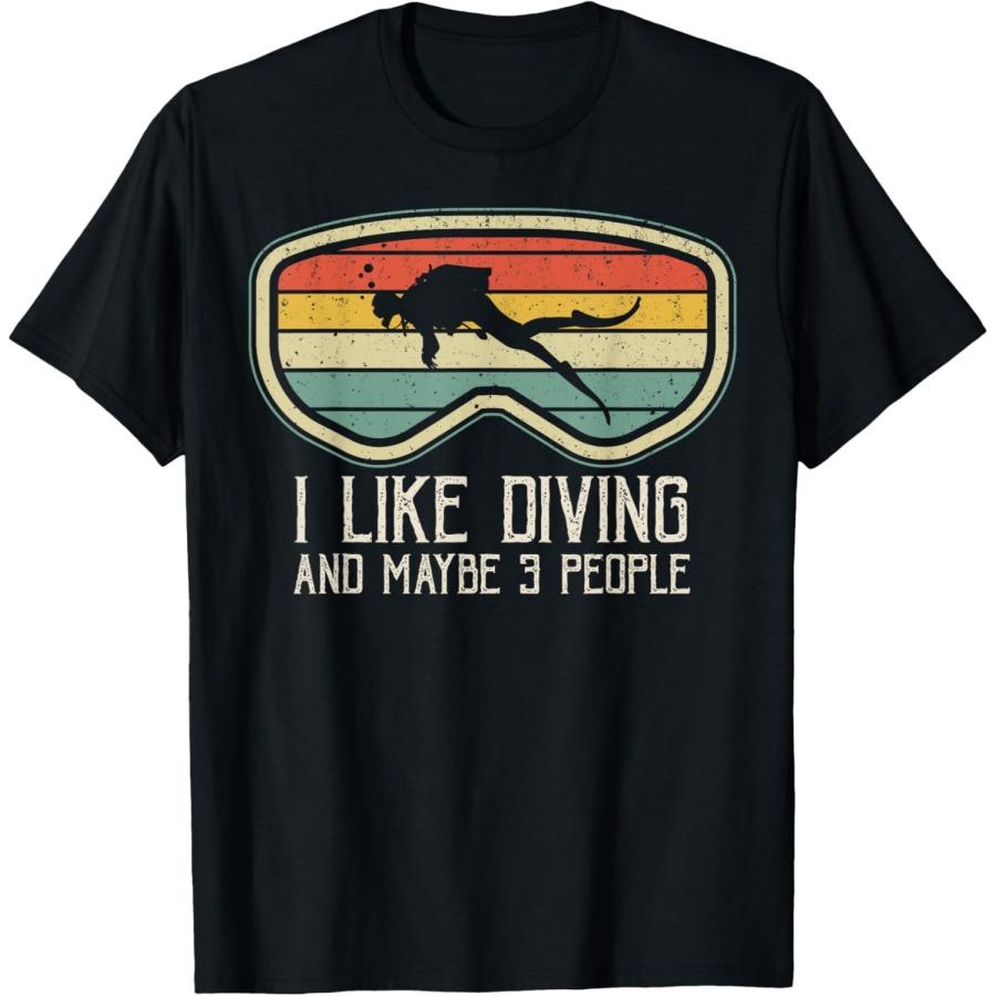 I Like Diving And Maybe 3 People Distressed Scuba Diver Dive T-Shirt S
I Like Diving And Maybe 3 People Distressed Scuba Diver Dive T-Shirt S