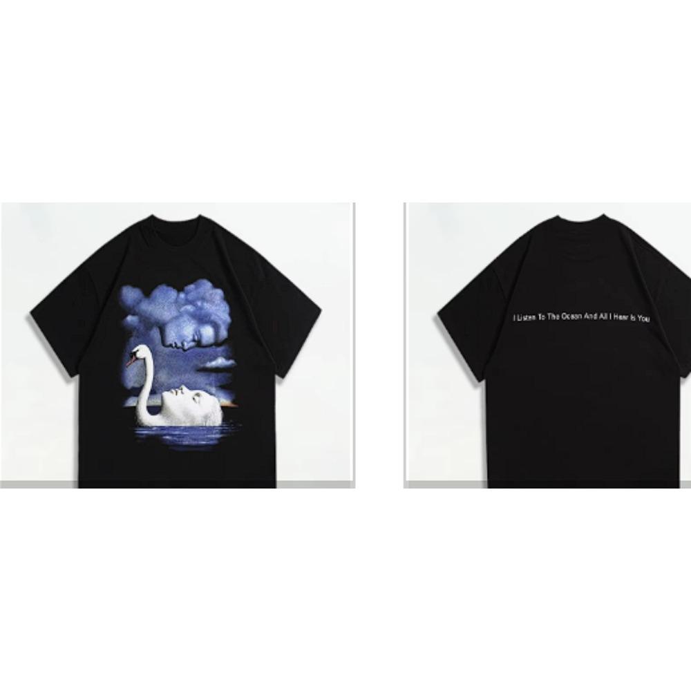 New 2026 Unisex Swan Face Reflection T Shirts TShirt Hip Hop Skateboard Parkour Street Cotton TShirts Aesthetic Vintage Clothes 4XL
New 2026 Unisex Swan Face Reflection T Shirts TShirt Hip Hop Skateboard Parkour Street Cotton TShirts Aesthetic Vintage Clothes 4XL