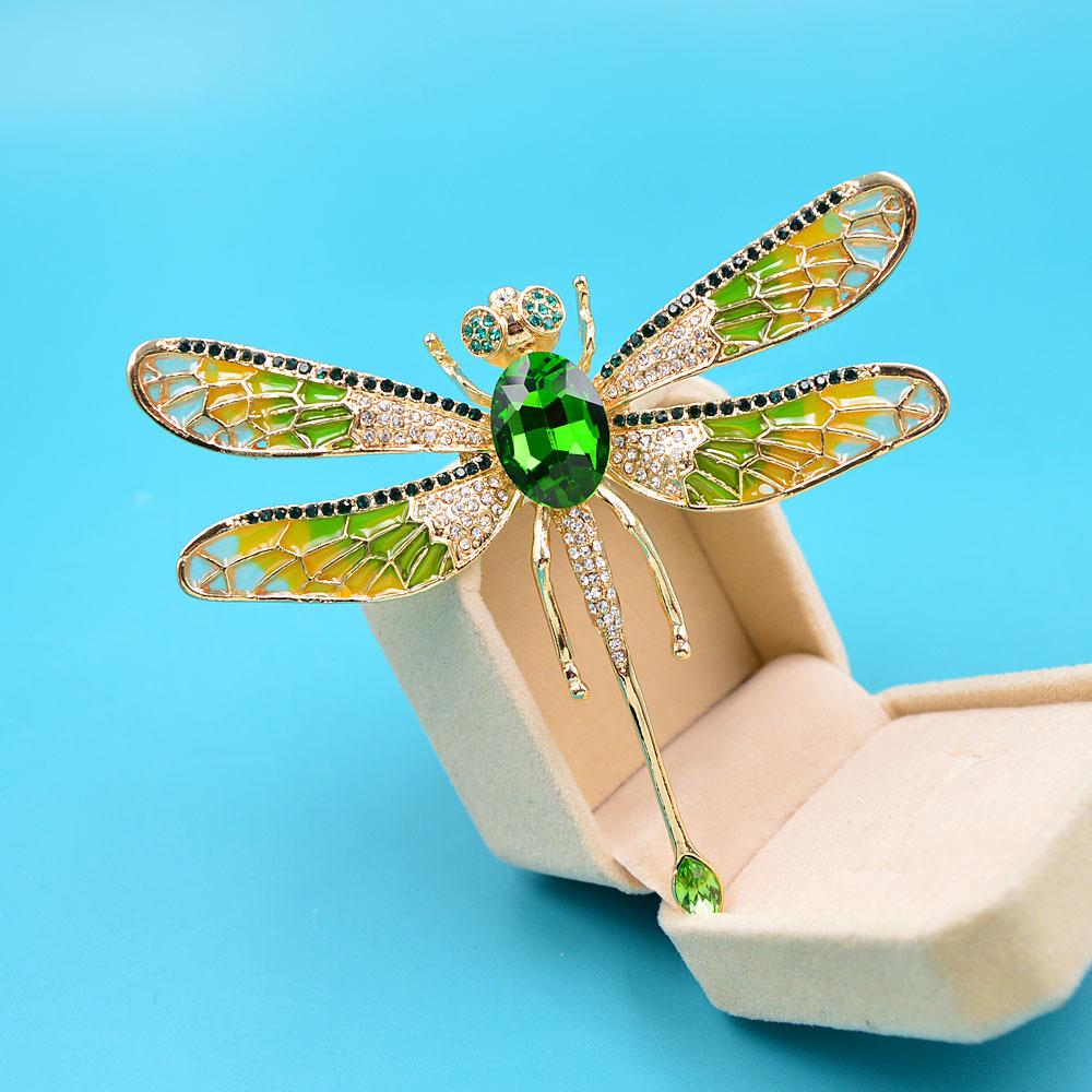 SKEDS Shining Elegant Women Girls Boutique Crystal Dragonfly Badges Pin Creative Unisex Exquistie Insect Series Brooch Jewelry
SKEDS Shining Elegant Women Girls Boutique Crystal Dragonfly Badges Pin Creative Unisex Exquistie Insect Series Brooch Jewelry