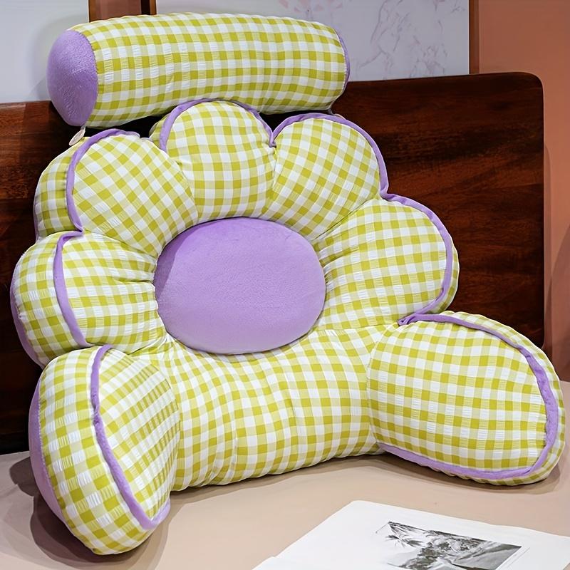 Sunflower Reading Cushion Large Lumbar Support Pillow for Bed Sofa and Office 60*70cm зелений
Sunflower Reading Cushion Large Lumbar Support Pillow for Bed Sofa and Office 60*70cm зелений