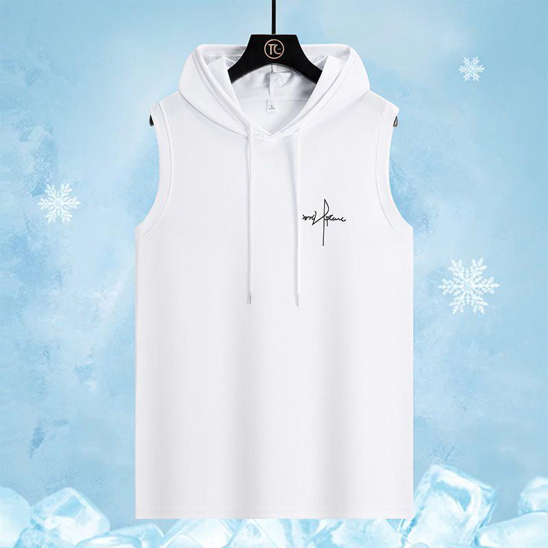 Men s Quick-Cooling Sleeveless Hooded Vest, Short Sleeve, Breathable, Quick-Drying, Sweat-Wicking, Trendy, Plus Size, Casual, Versatile Summer Wear 4XL
Men s Quick-Cooling Sleeveless Hooded Vest, Short Sleeve, Breathable, Quick-Drying, Sweat-Wicking, Trendy, Plus Size, Casual, Versatile Summer Wear 4XL