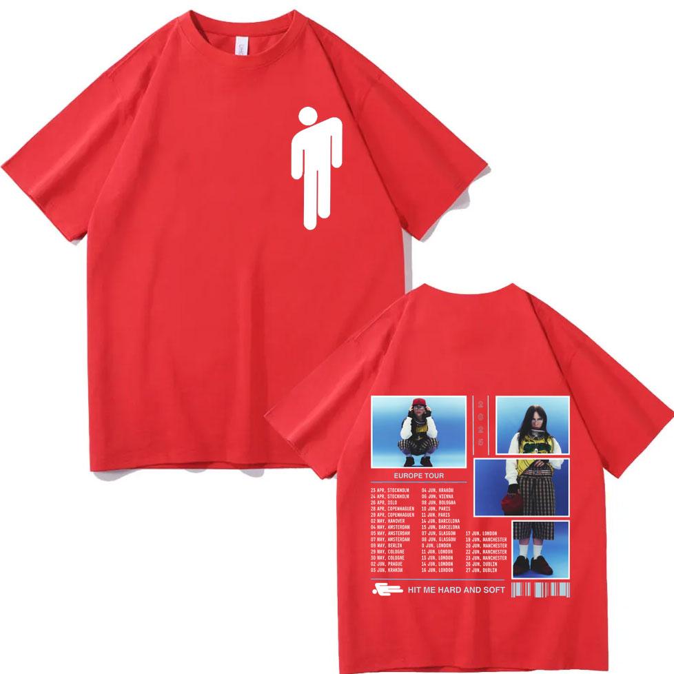 Hit Me Hard and Soft Europe Tour Graphic T Shirts Fashion Pop Music Short Sleeve Tshirt Unisex Women Casual Cotton Tshirts L
Hit Me Hard and Soft Europe Tour Graphic T Shirts Fashion Pop Music Short Sleeve Tshirt Unisex Women Casual Cotton Tshirts L