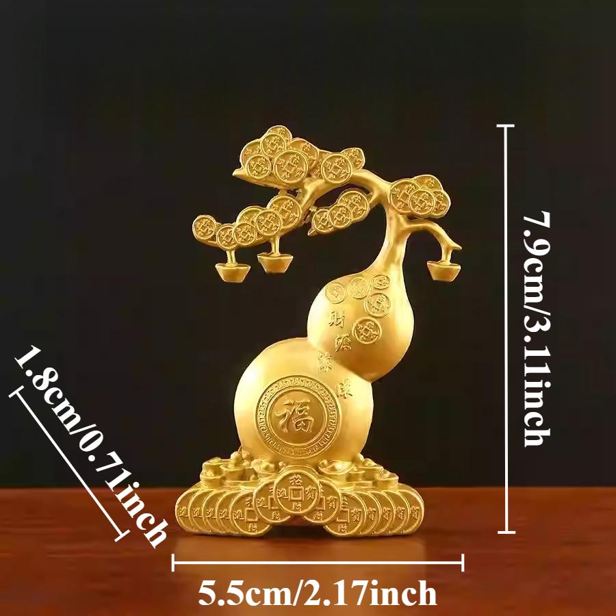 Zinc Alloy Gourd Ornament Lucky Gourd Ornament Living Room Home Decoration Metal Crafts Chinese Style Gourd Desktop Decoration
Zinc Alloy Gourd Ornament Lucky Gourd Ornament Living Room Home Decoration Metal Crafts Chinese Style Gourd Desktop Decoration