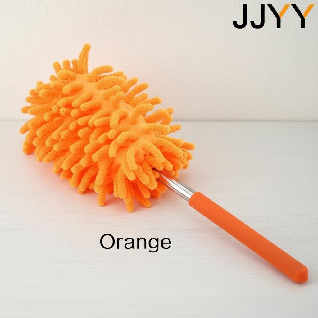 Stainless Steel Multifunctional Retractable Household Dusting Brush Small Duster for Home Cleaning помаранчевий
Stainless Steel Multifunctional Retractable Household Dusting Brush Small Duster for Home Cleaning помаранчевий