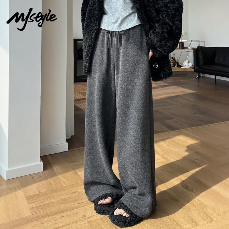MJ STYLE Women s Soft Wide-Leg Straight Pants L
MJ STYLE Women s Soft Wide-Leg Straight Pants L