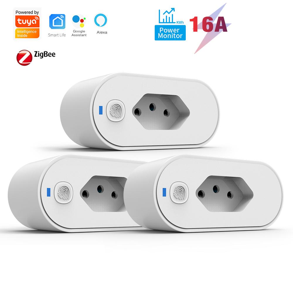 Sixwgh Tuya Zigbee Socket 16a Мониторинг мощности, синхронизация, умная вилка, бразильский адаптер домашней автоматизации, работает с Google Home Alexa
Sixwgh Tuya Zigbee Socket 16a Мониторинг мощности, синхронизация, умная вилка, бразильский адаптер домашней автоматизации, работает с Google Home Alexa