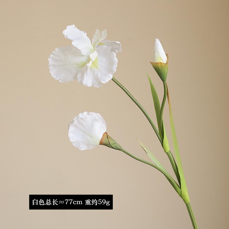 Simulation 3-pronged Alice Iris flower, wedding auditorium floral decoration fake flower model room ornament Iris orchid белый
Simulation 3-pronged Alice Iris flower, wedding auditorium floral decoration fake flower model room ornament Iris orchid белый