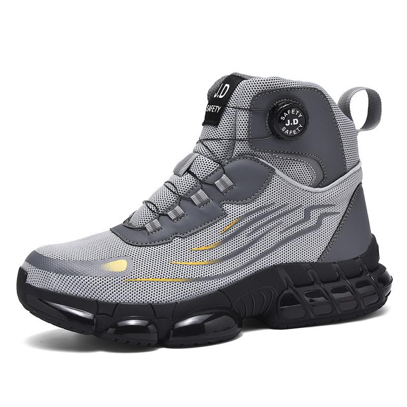Безопасные противоударные и проколостойкие рабочие ботинки, легкие дышащие всесезонные универсальные мужские кроссовки большого размера для строительной площадки 47 серый
Безопасные противоударные и проколостойкие рабочие ботинки, легкие дышащие всесезонные универсальные мужские кроссовки большого размера для строительной площадки 47 серый