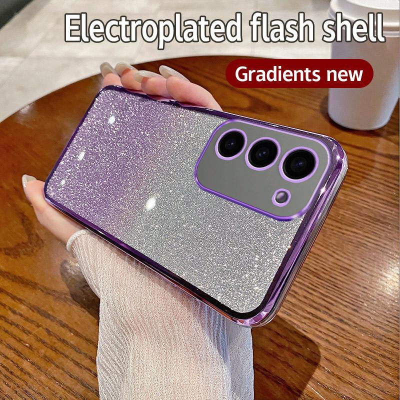 Чехол для Samsung Galaxy S23+ Samsung SM-S916B, SM-S916U, чехол для телефона, блестящий, силикон, мягкий, с покрытием для объектива камеры For Galaxy S23 Plus
Чехол для Samsung Galaxy S23+ Samsung SM-S916B, SM-S916U, чехол для телефона, блестящий, силикон, мягкий, с покрытием для объектива камеры For Galaxy S23 Plus