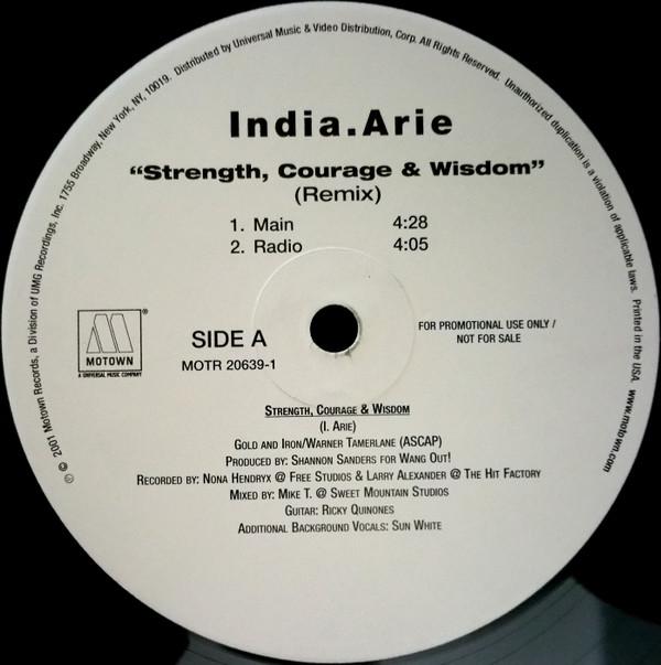 12inch Record INDIA.ARIE - Strength, Courage & Wisdom (Remix) MOTR206391 Motown 2001 US Soul/Funk Used
12inch Record INDIA.ARIE - Strength, Courage & Wisdom (Remix) MOTR206391 Motown 2001 US Soul/Funk Used