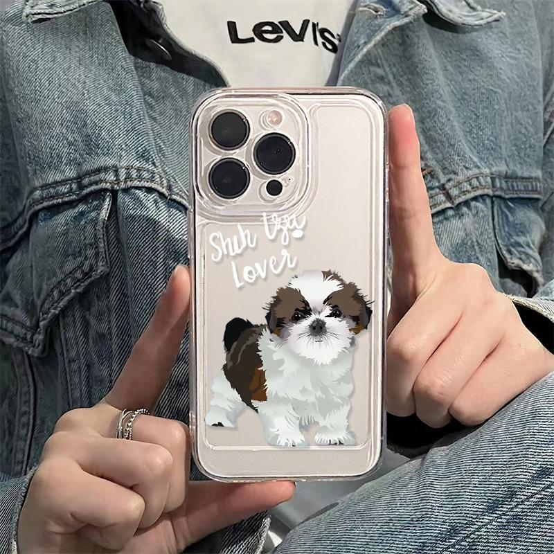 Милый щенок принт прозрачный чехол для телефона iPhone 16 15 14 13 12 11 Pro Max 8 7 Plus XS Max X XR силиконовый бампер ударопрочный прозрачный чехол на заднюю панель Apple 7/8/SE
Милый щенок принт прозрачный чехол для телефона iPhone 16 15 14 13 12 11 Pro Max 8 7 Plus XS Max X XR силиконовый бампер ударопрочный прозрачный чехол на заднюю панель Apple 7/8/SE