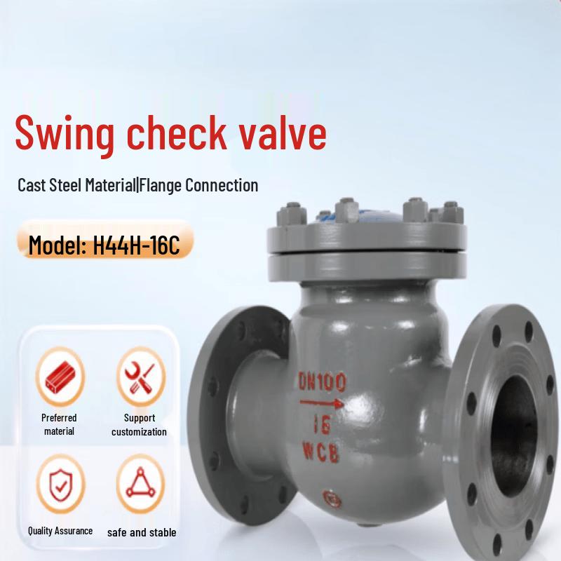 Yunduo Heavy-Duty Cast Steel Flange Swing Check Valve
Yunduo Heavy-Duty Cast Steel Flange Swing Check Valve