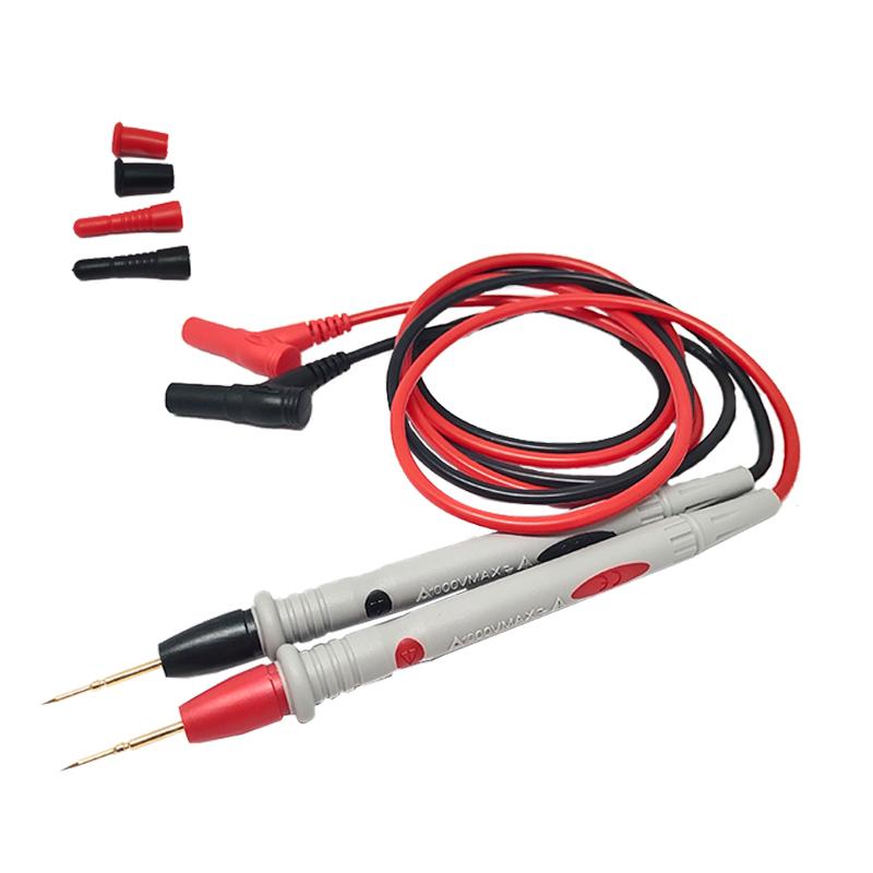 2 ШТ 20A/1000V Кабель для щупів мультиметра Тестовий щуп Підходить для силіконових кабелів універсальних мультиметрів
2 ШТ 20A/1000V Кабель для щупів мультиметра Тестовий щуп Підходить для силіконових кабелів універсальних мультиметрів