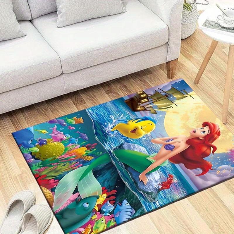 1pc Mermaid Pattern Area Rug Soft Flannel Floor Mat for Living Room, Bedroom, Sofa Coffee Table Floor Mat, Machine Washable 60cm by 90cm
1pc Mermaid Pattern Area Rug Soft Flannel Floor Mat for Living Room, Bedroom, Sofa Coffee Table Floor Mat, Machine Washable 60cm by 90cm