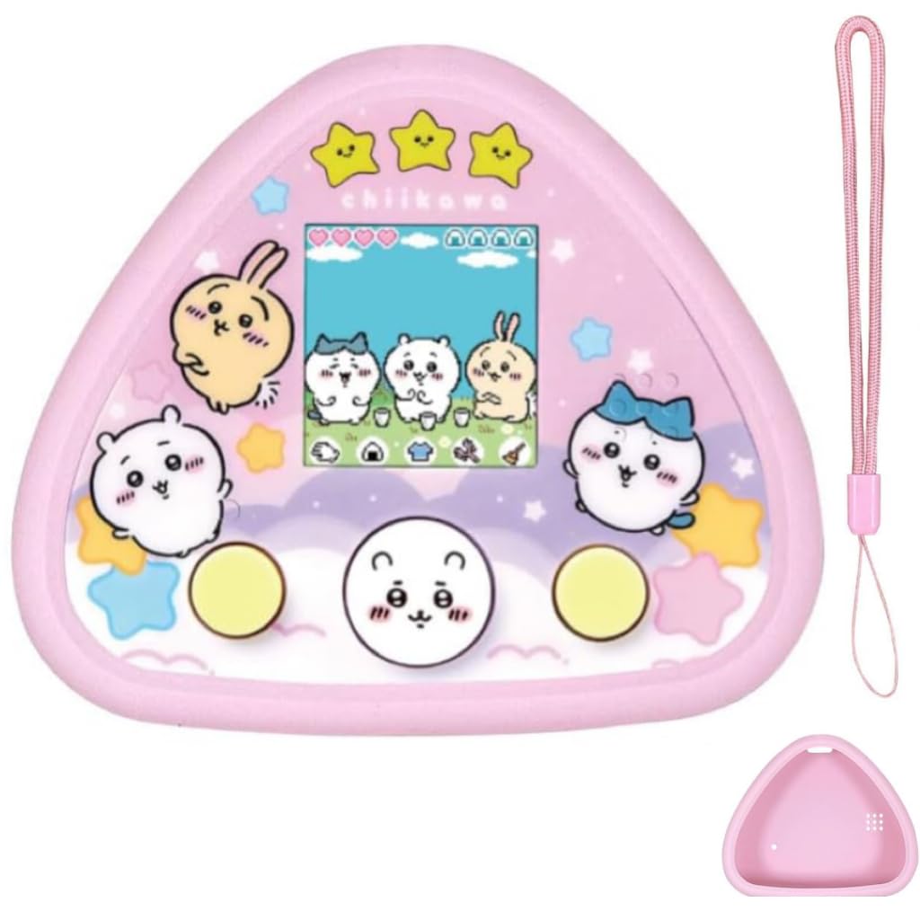 Для Onigiri Electronic Pet Game Machine Case з ремінцем Водонепроникний і пилонепроникний Легкий ударостійкий без запаху Міцний м’який силіконовий захисний рожевий
Для Onigiri Electronic Pet Game Machine Case з ремінцем Водонепроникний і пилонепроникний Легкий ударостійкий без запаху Міцний м’який силіконовий захисний рожевий