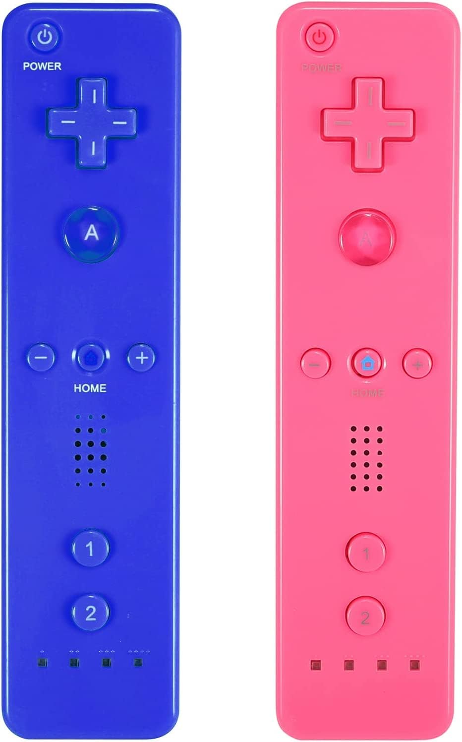 Комплект из 2 контроллеров Wii — включает пульт Wii, силиконовый чехол и ремешок на запястье (Розовый + Синий)
Комплект из 2 контроллеров Wii — включает пульт Wii, силиконовый чехол и ремешок на запястье (Розовый + Синий)