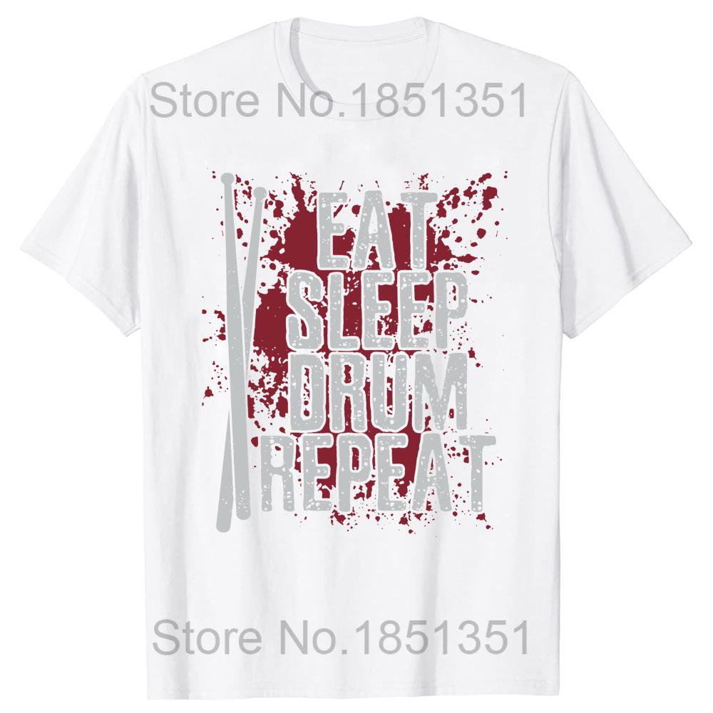 Eat Sleep Drum Repeat Drumming Musician Drummer Gift TShirt Designer Mens T Shirts Hip Hop Cotton Camisa Humor Top Tees S
Eat Sleep Drum Repeat Drumming Musician Drummer Gift TShirt Designer Mens T Shirts Hip Hop Cotton Camisa Humor Top Tees S