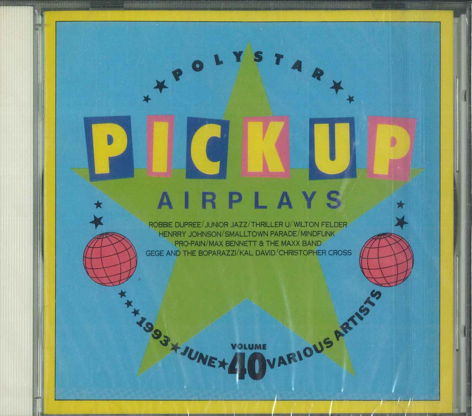 CD VARIOUS - Polystar Pick Up Airplays Vol.40 HI5095 POLYSTAR 1993 Japan Jazz Used
CD VARIOUS - Polystar Pick Up Airplays Vol.40 HI5095 POLYSTAR 1993 Japan Jazz Used