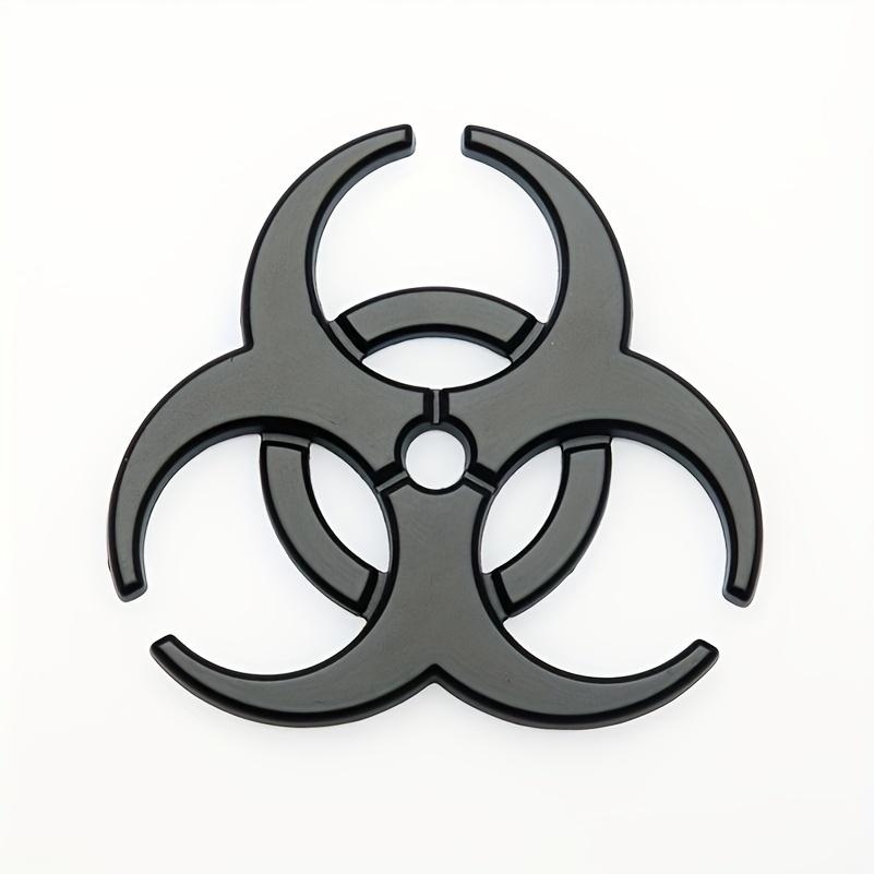 1pc Of Unique Golden Biohazard Stickers | Featuring The Logo - A Beautiful And Practical Trunk Badge - Leaf Board Emblem - Side Plate Sticker чорний
1pc Of Unique Golden Biohazard Stickers | Featuring The Logo - A Beautiful And Practical Trunk Badge - Leaf Board Emblem - Side Plate Sticker чорний