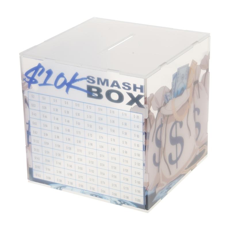 Современные прозрачные акриловые копилки 10k Smash Box планирование денежная банка для домашнего декора и управления личными финансами синий
Современные прозрачные акриловые копилки 10k Smash Box планирование денежная банка для домашнего декора и управления личными финансами синий