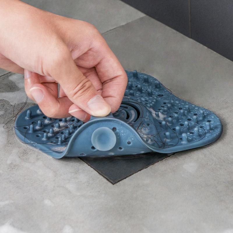 Kitchen sink filter sink drain hair filter bathroom silicone hair anti clogging suction cup floor drain cover 
Kitchen sink filter sink drain hair filter bathroom silicone hair anti clogging suction cup floor drain cover