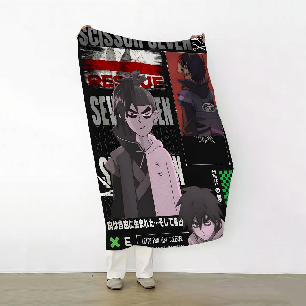 Anime S scissor s seven Throw Soft Warm Flannel Fleece Throw Blanket for Sofa Bed Travel Home 75cmx90cm
Anime S scissor s seven Throw Soft Warm Flannel Fleece Throw Blanket for Sofa Bed Travel Home 75cmx90cm