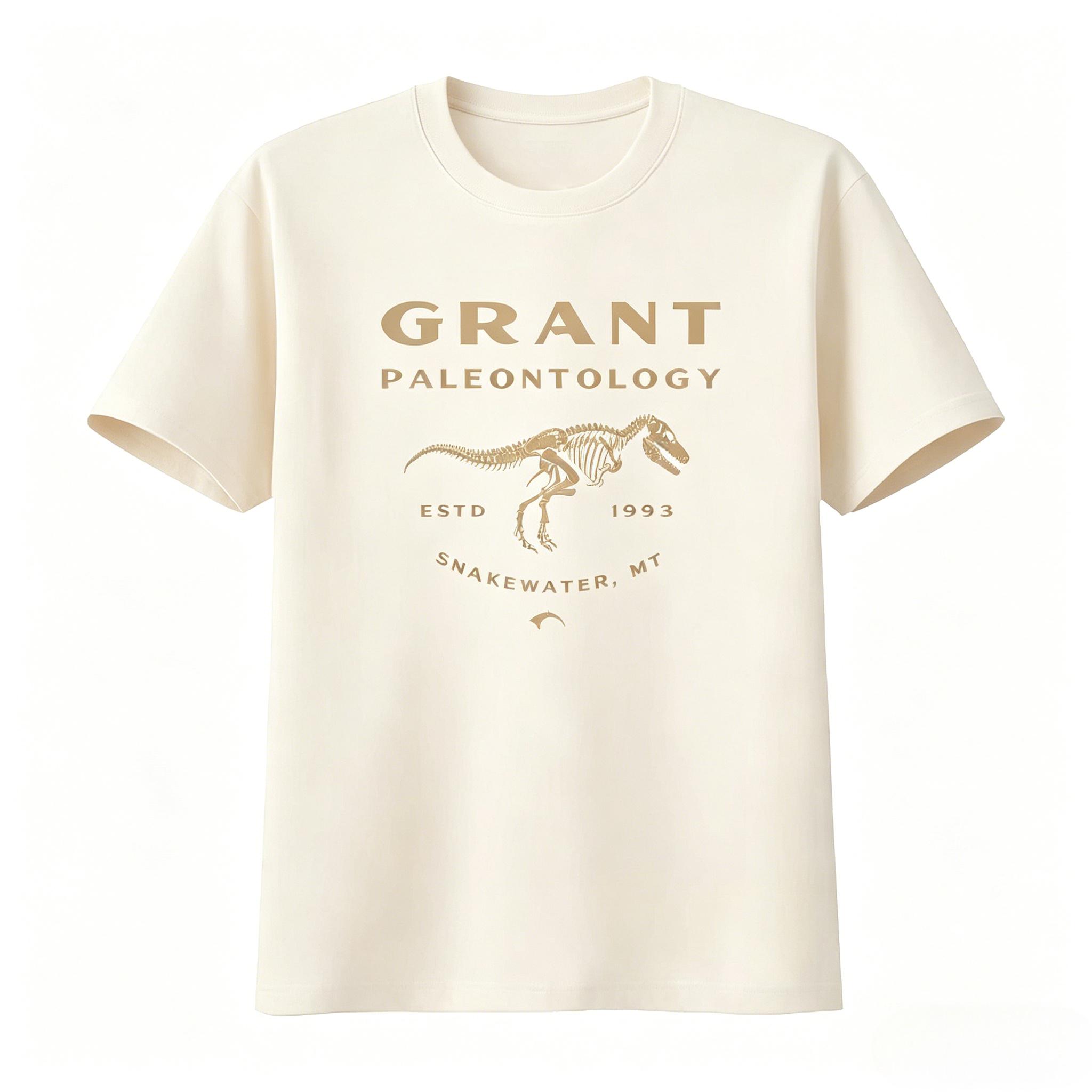 Grant Paleontology T Shirt Vintage Dinosaur Skeleton Print 1993 Estd Snakewater Unisexs Clothing Womens 2026 Summer New T Shirt 4XL
Grant Paleontology T Shirt Vintage Dinosaur Skeleton Print 1993 Estd Snakewater Unisexs Clothing Womens 2026 Summer New T Shirt 4XL