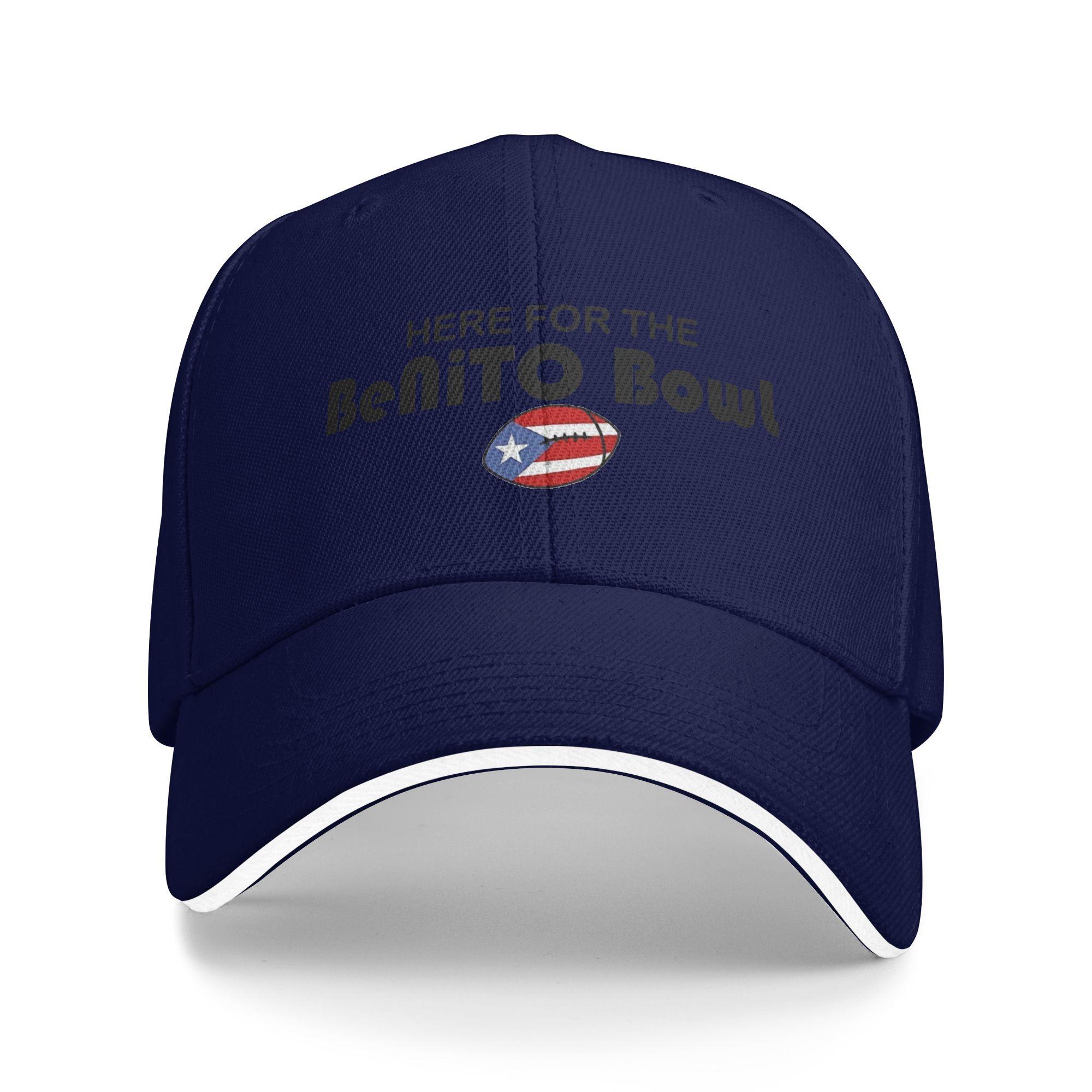 Baseball Cap Benito Bowl Puerto Rican Bad Bunny Kpop Rock Trucker Hat For Men Women Sun Visor y2k Retro Snapback Cap One Size
Baseball Cap Benito Bowl Puerto Rican Bad Bunny Kpop Rock Trucker Hat For Men Women Sun Visor y2k Retro Snapback Cap One Size