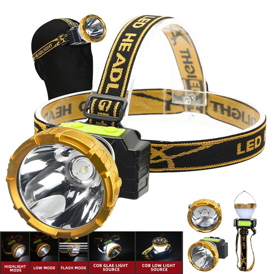 Heinast Portable LED COB Headlamp Powerful Rechargeable Head Flashlight Waterproof Outdoor Fishing Headlight Built in Battery
Heinast Portable LED COB Headlamp Powerful Rechargeable Head Flashlight Waterproof Outdoor Fishing Headlight Built in Battery