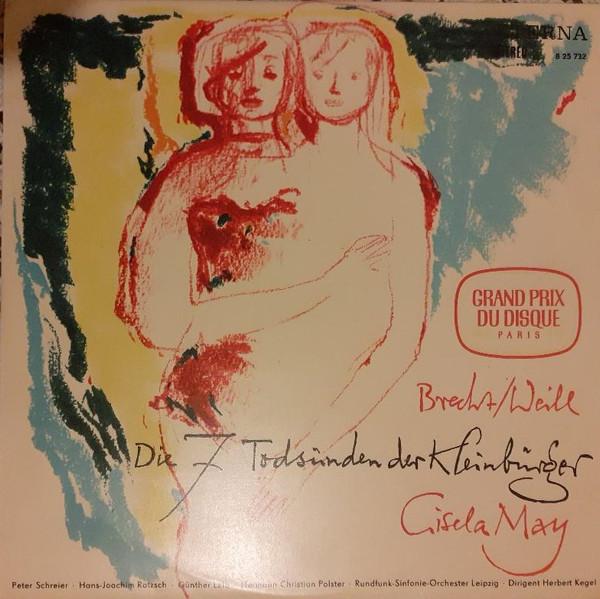 LP Record BRECHT WEILL GISELA MAY Die 7 Todsnden Der Kleinbrger 825732 ETERNA 1968 Germany Classical Used
LP Record BRECHT WEILL GISELA MAY Die 7 Todsnden Der Kleinbrger 825732 ETERNA 1968 Germany Classical Used