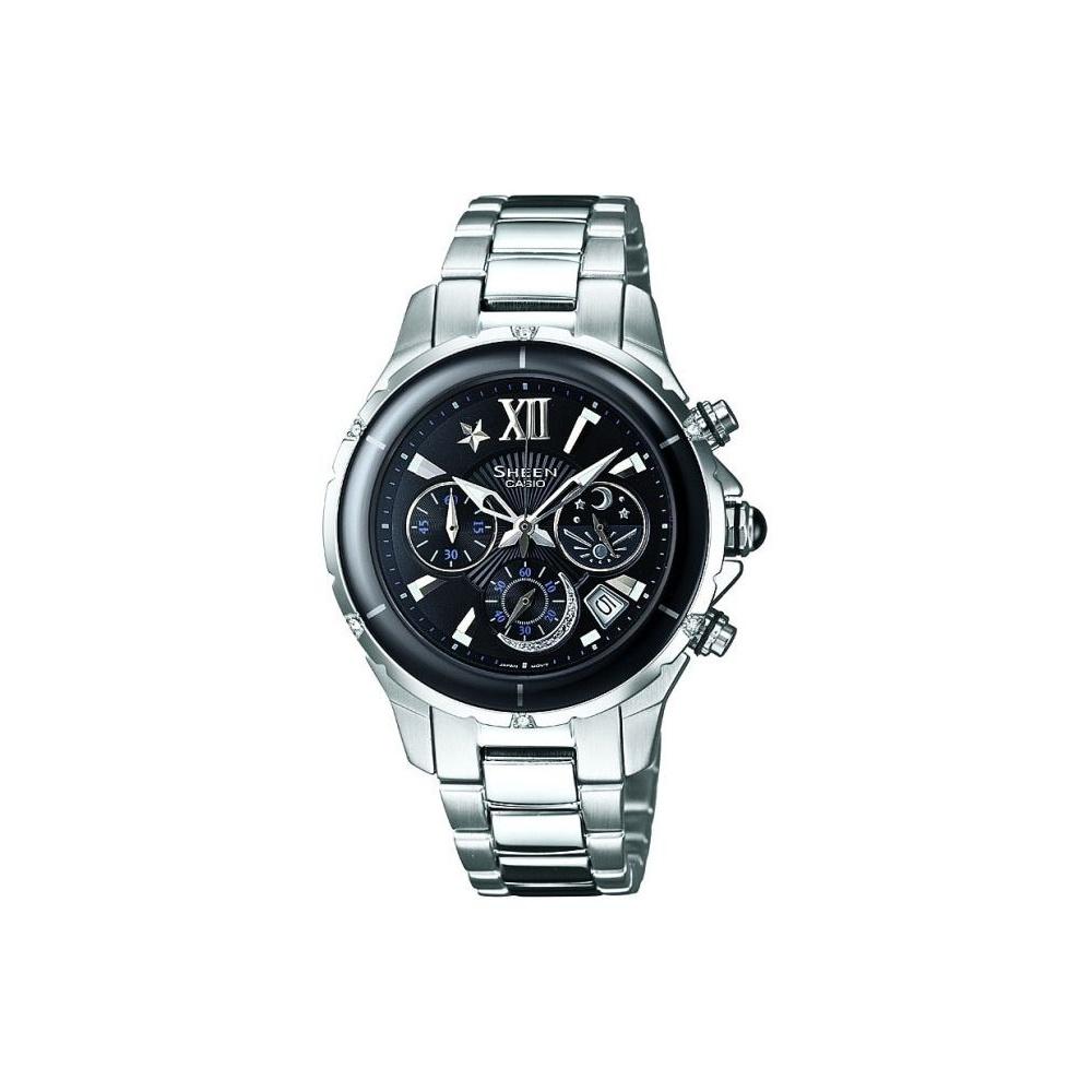 Casio - Женские кварцевые часы SHE-5512D-1ADF с трехстрелочным циферблатом и ремешком из нержавеющей стали, черный циферблат чёрный
Casio - Женские кварцевые часы SHE-5512D-1ADF с трехстрелочным циферблатом и ремешком из нержавеющей стали, черный циферблат чёрный